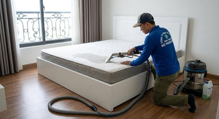 Một đợt tổng vệ sinh định kỳ khách sạn Bí quyết giặt chăn màn khách sạn chuẩn 5 sao